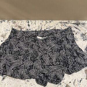a new day Black and White Women's Shorts